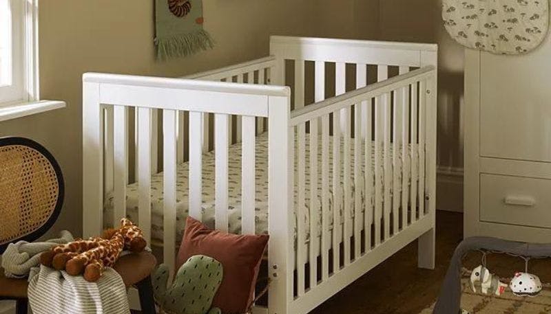 John lewis white cot 2024 bed