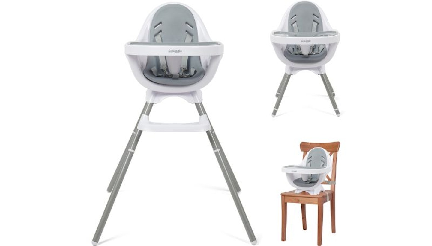 Puggle Munch Crunch Luxe 3 in 1 Highchair & Booster Seat