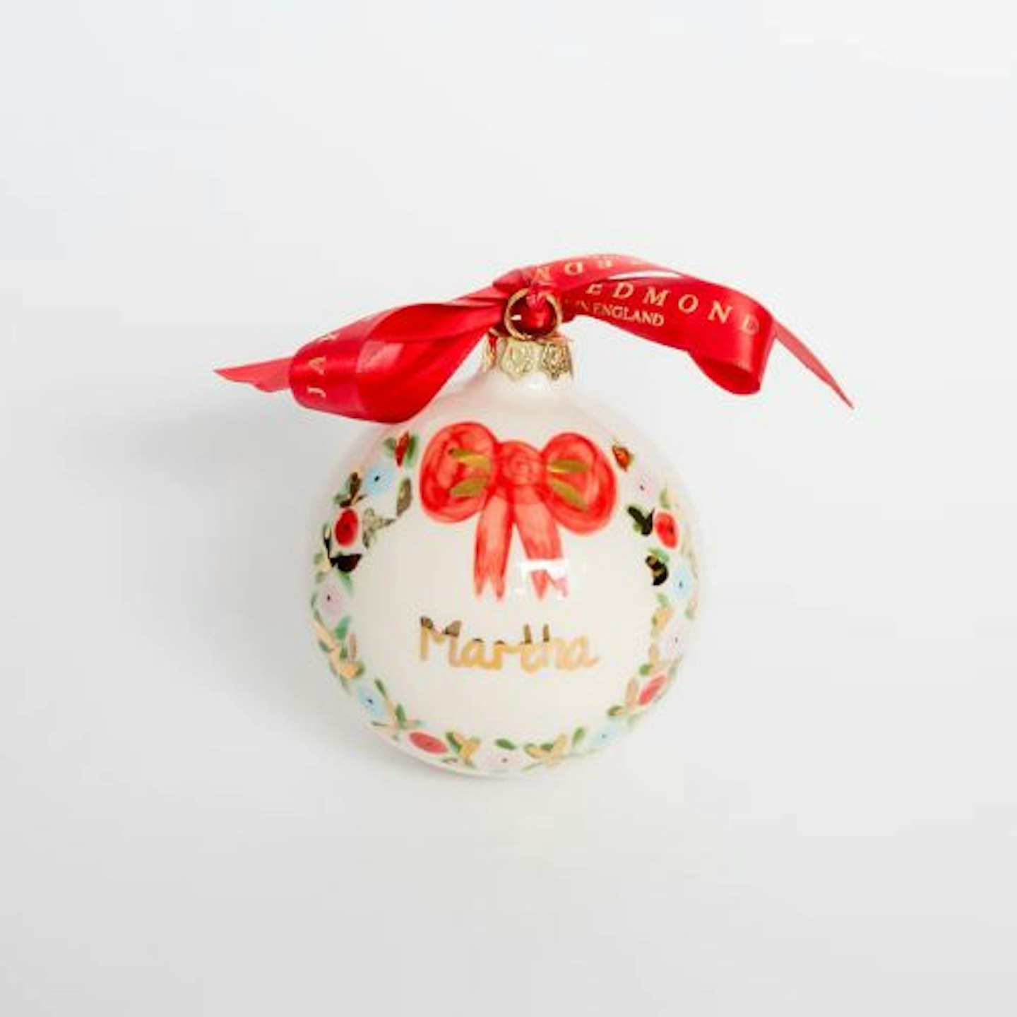 Best Christmas gift ideas for mums  Wreath Name Bauble