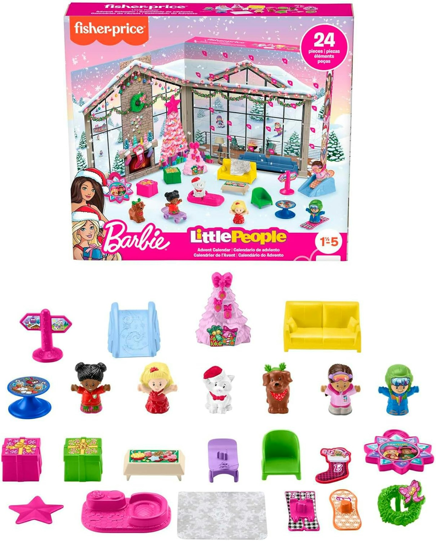 fisher price barbie advent calendar
