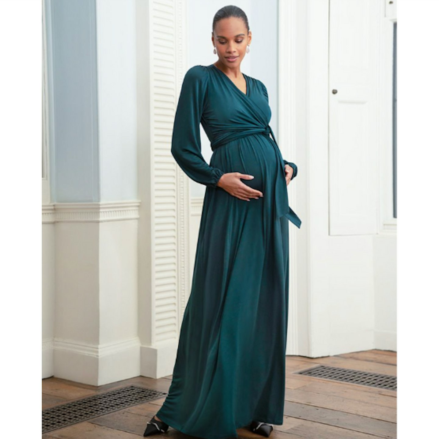 Seraphine Black Friday maxi dress