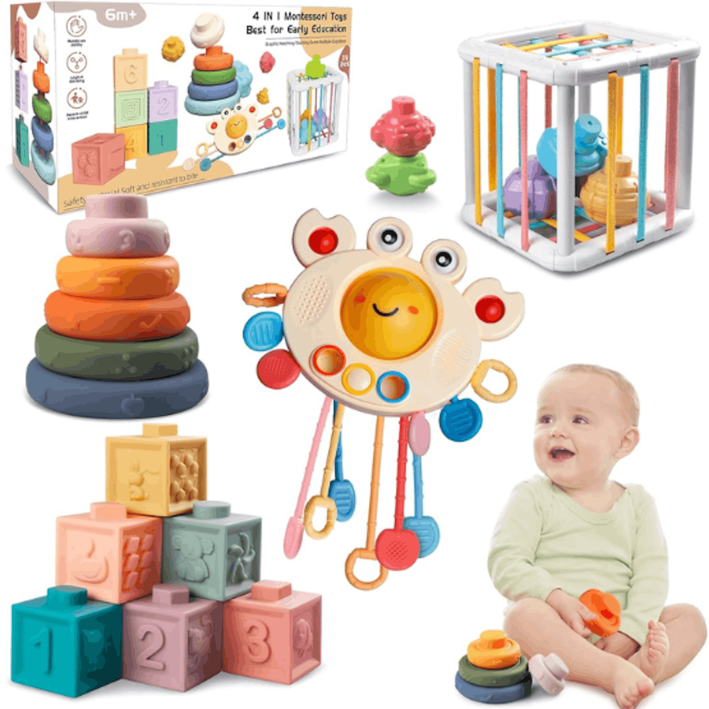 toys for 6 month olds Montessori