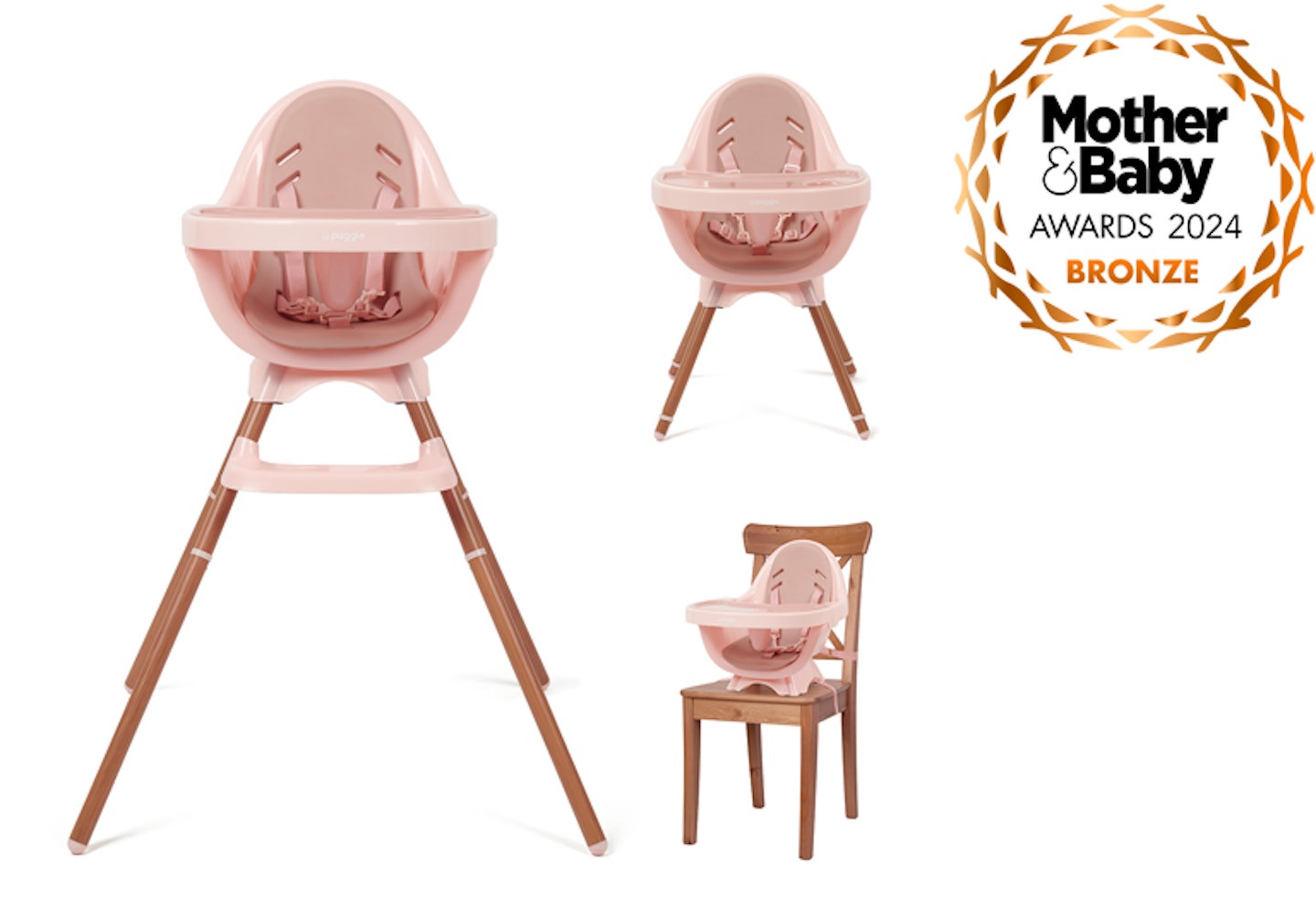 Munch Crunch Luxe 3 in 1 Highchair & Booster Seat