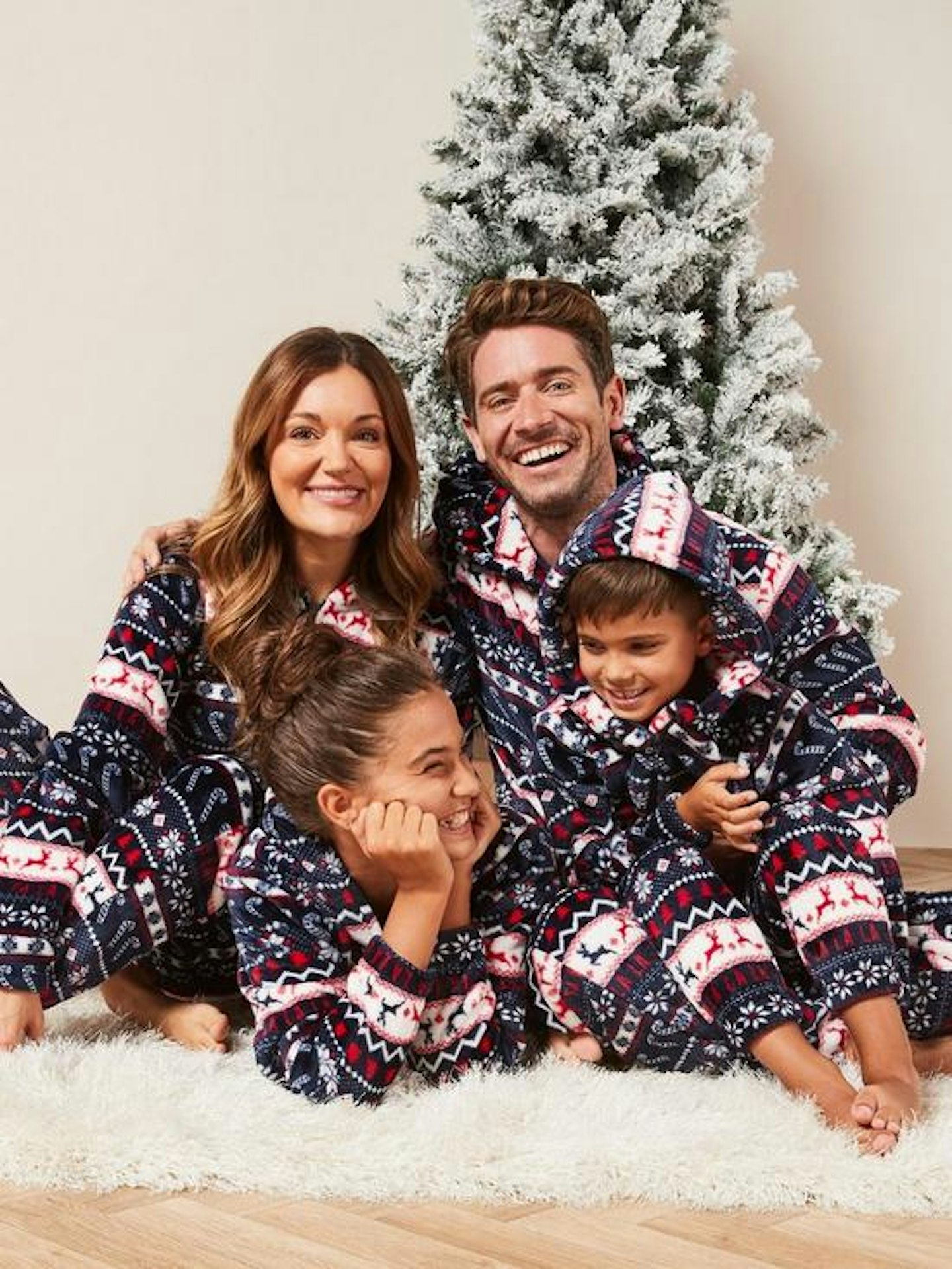 HOT!Family Matching Christmas Pajamas Set Women Baby Kids Winter Sleepwear  Nightwear 
