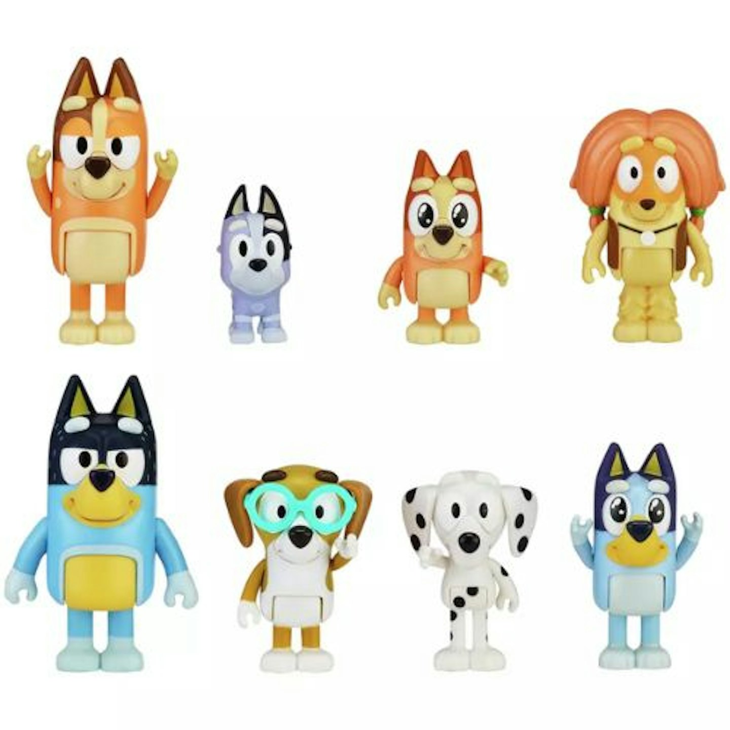Best Bluey toy Bluey's Family and Friends Figure 8-Pack