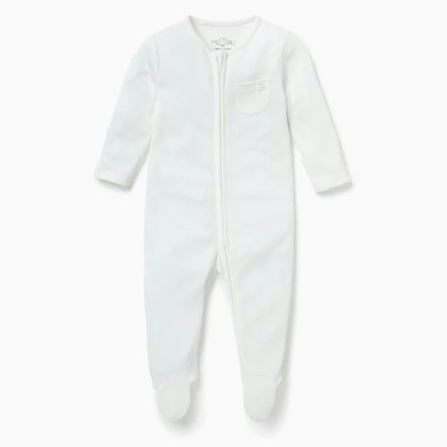 Best Baby MORI clothing Clever Zip Sleepsuit