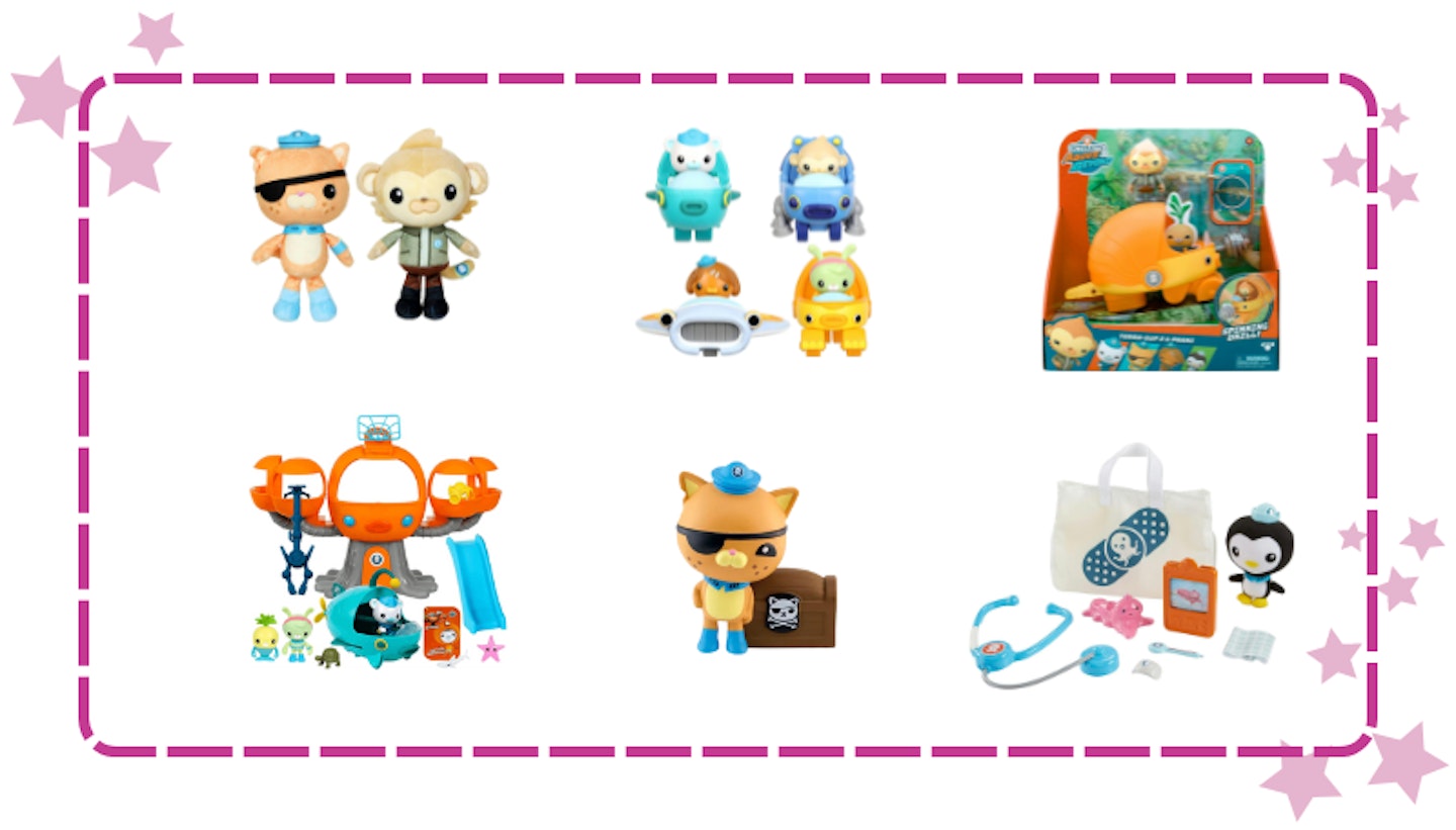 Selection of Octonauts toys for toddlers