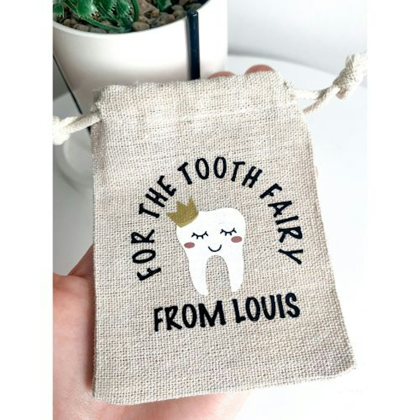 Best tooth fairy letter Personalised Tooth Fairy Bag