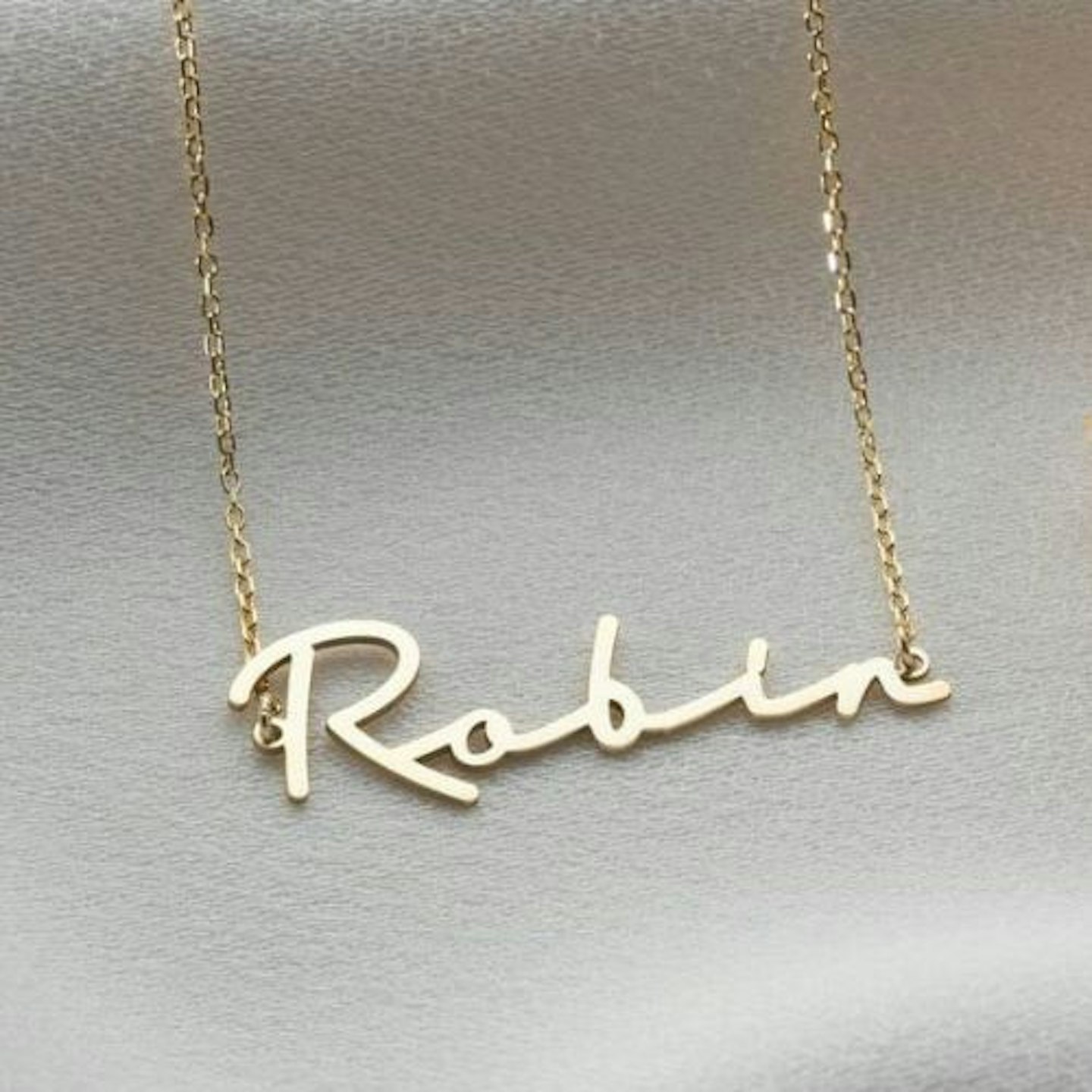 Best Not On The High Street sale Signature Handwriting Name Necklace