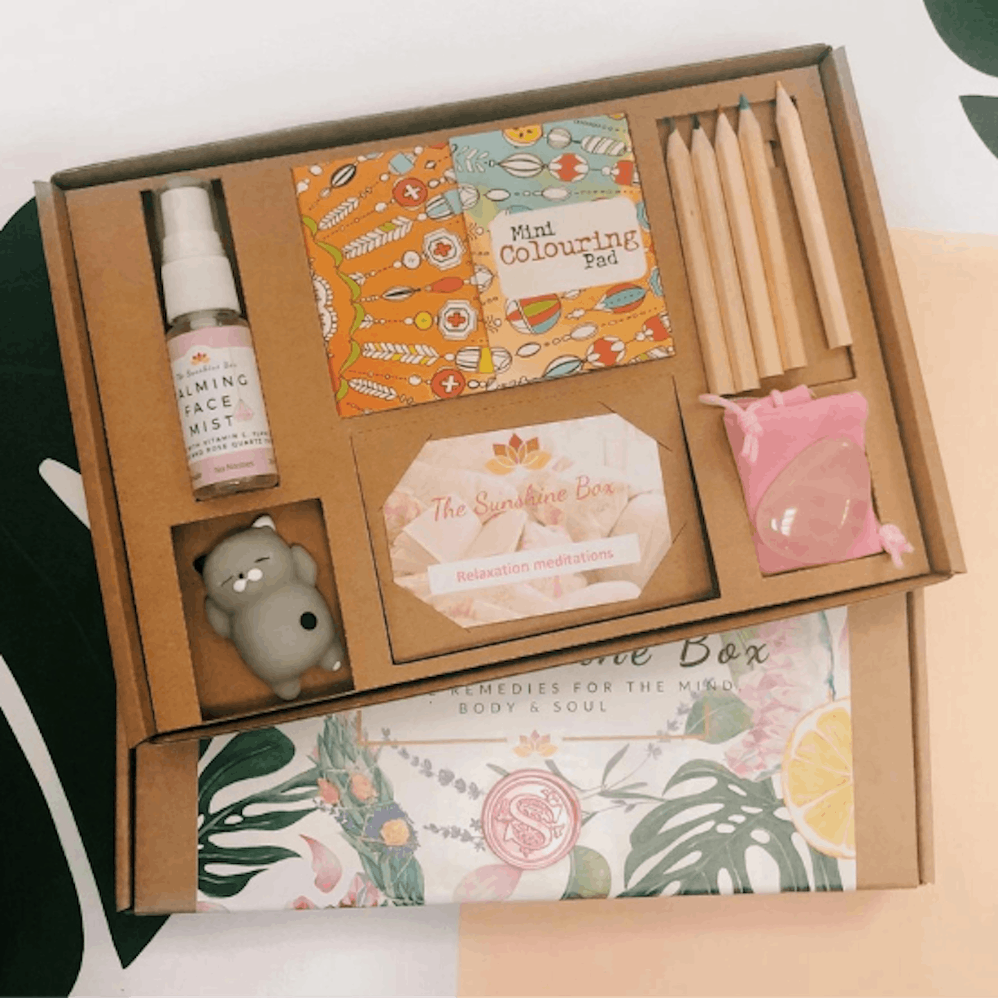 Subscription gifts wellbeing box