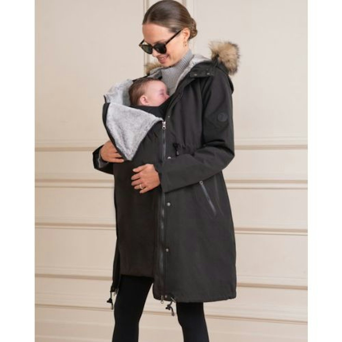 Best baby wearing coat 3 in 1 Winter Maternity to Babywearing Parka Coat