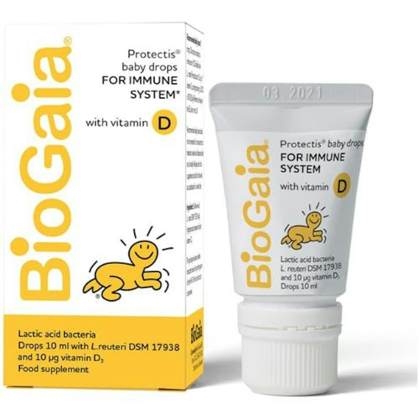Best baby vitamins BIOGAIA Protectis Probiotic Drops with Vitamin D3