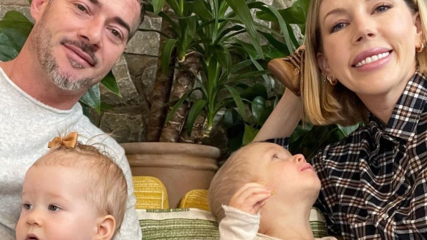 Katherine Ryan with her family