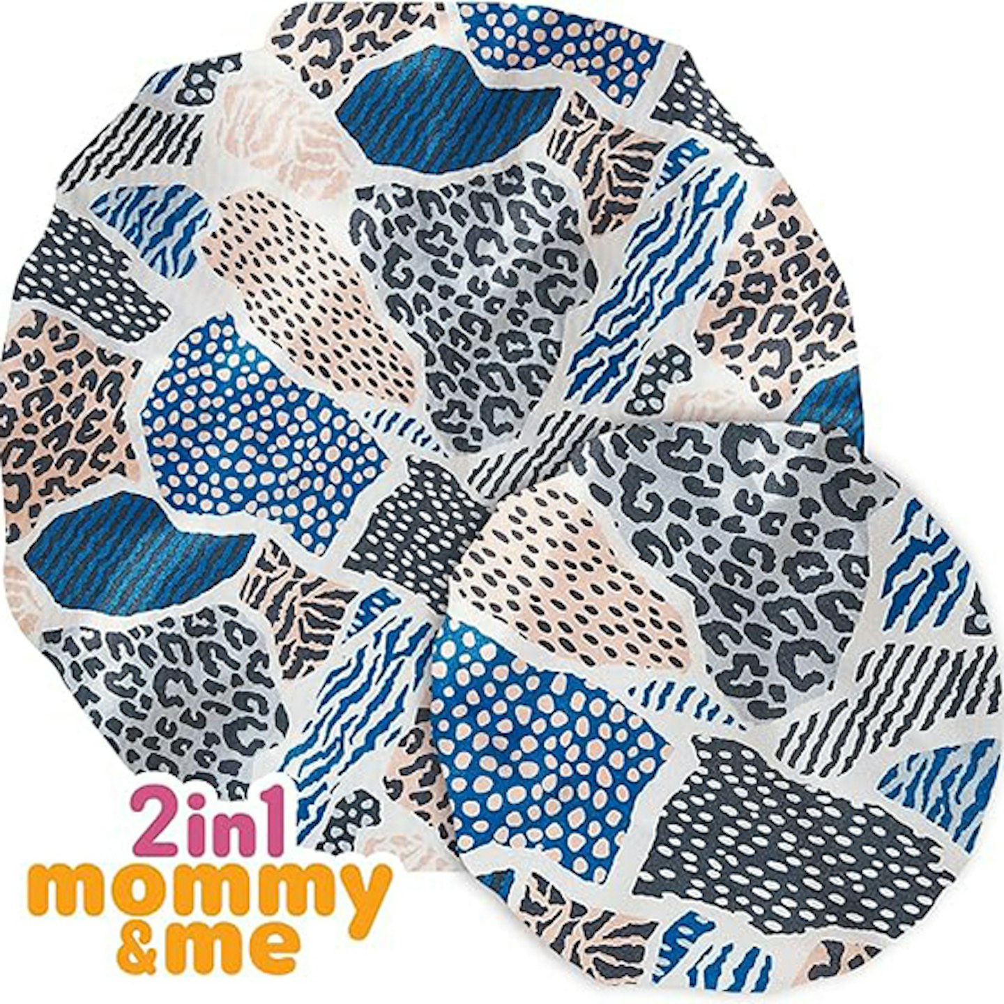 RED 2 in 1 mommy and me bonnets