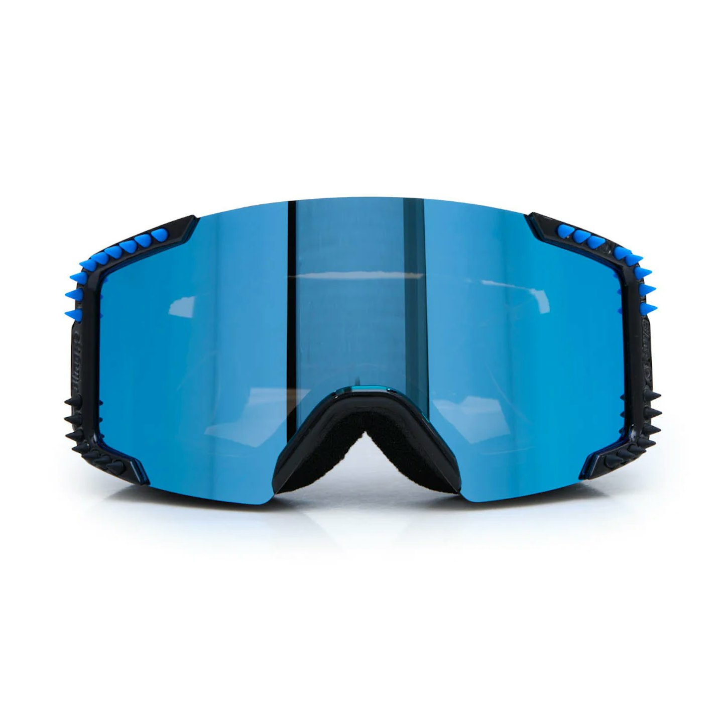 Blue frost ski goggles