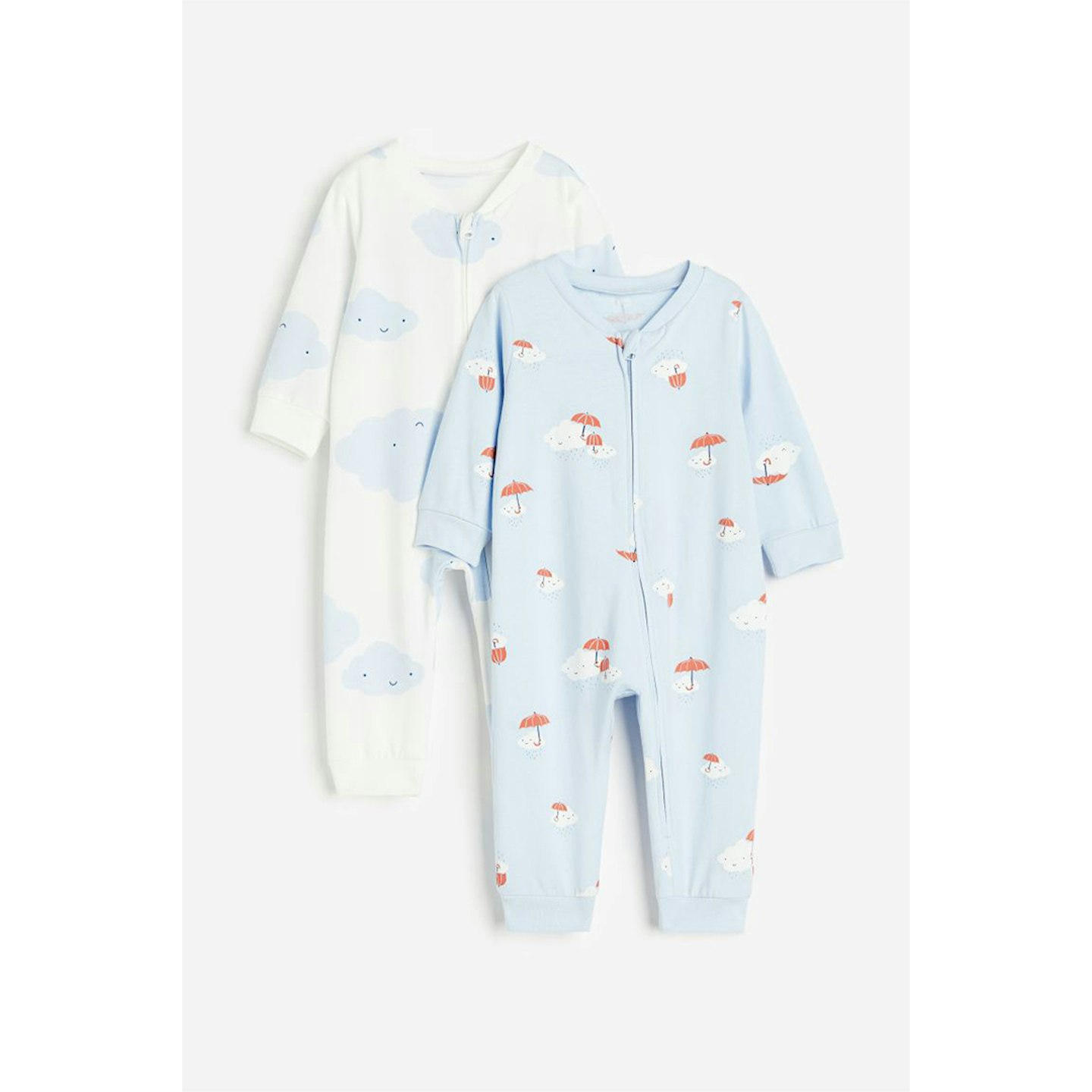 2-pack patterned cotton pyjamas