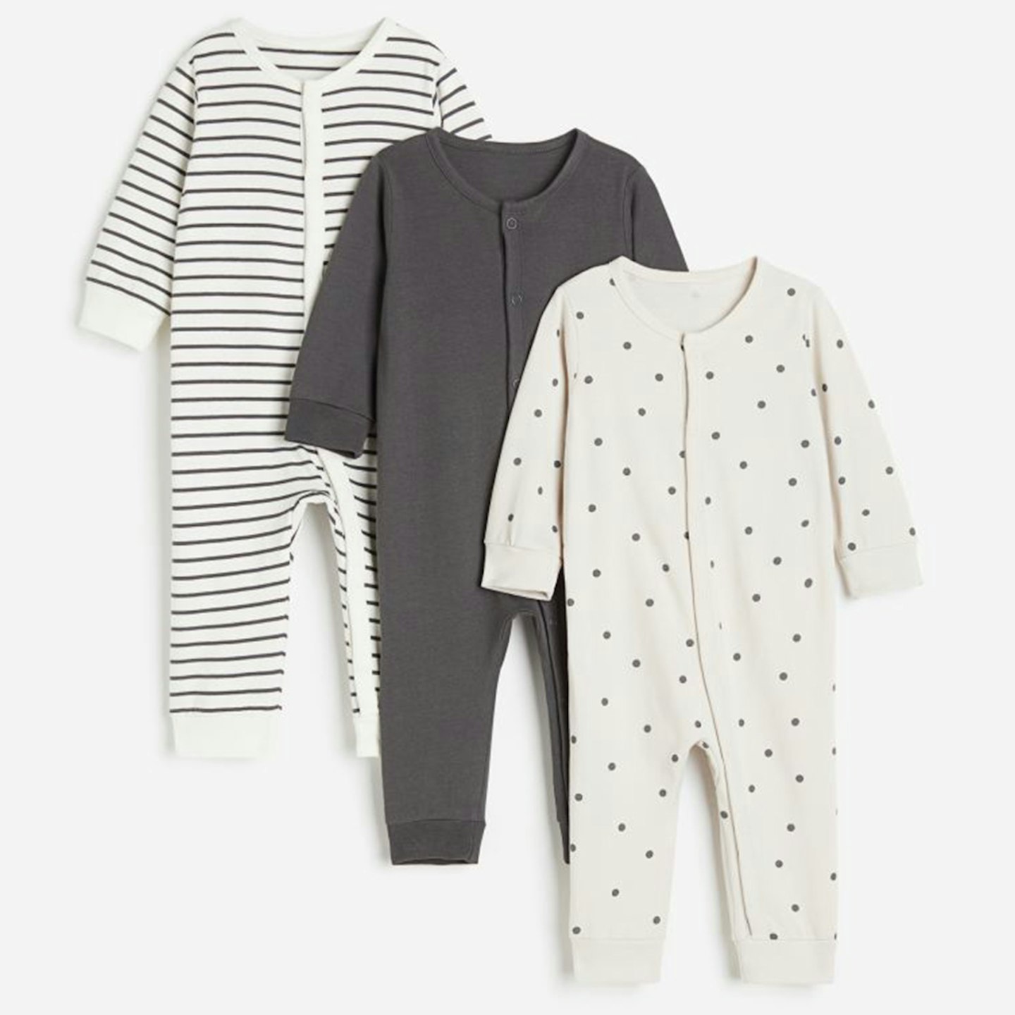 3-pack cotton pyjamas