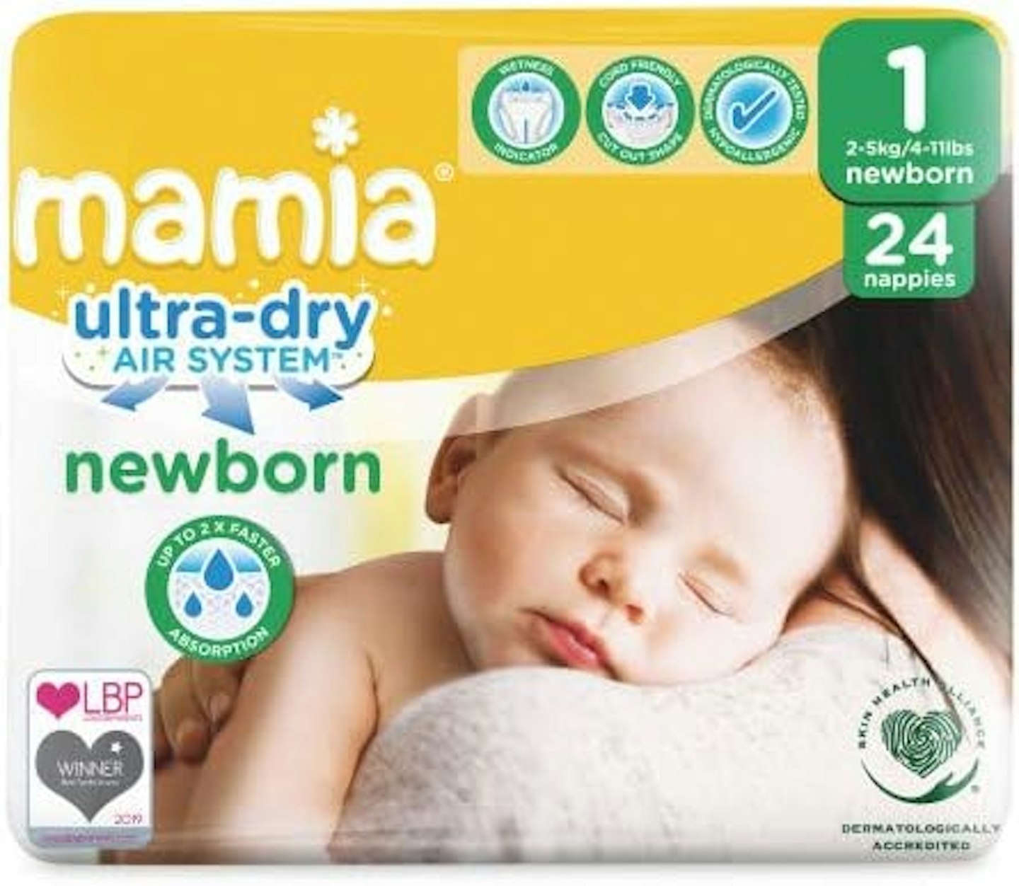 ALDI Mamia Newborn Nappies