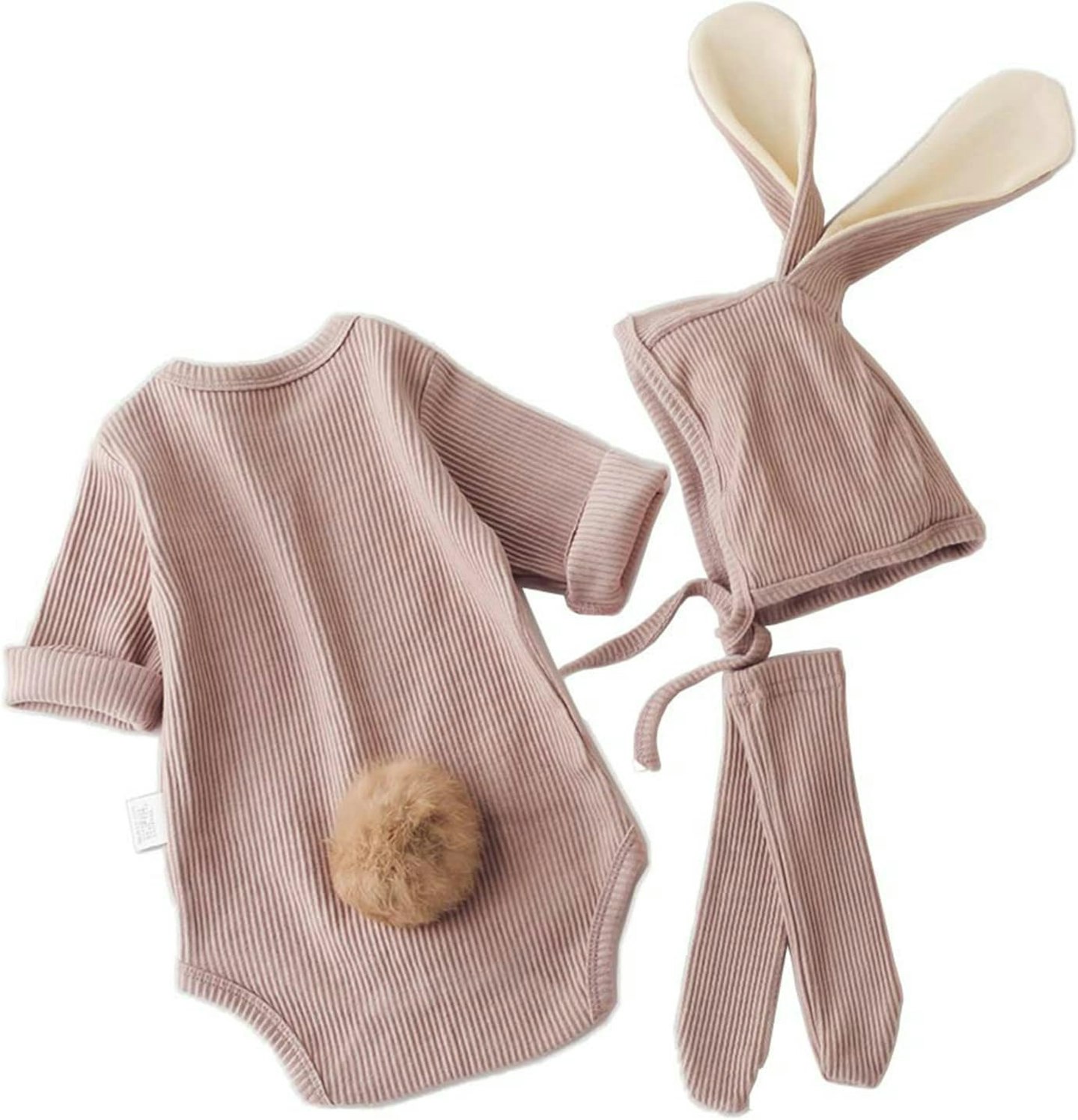 amazon Easter baby outfit with cute bunny ears 