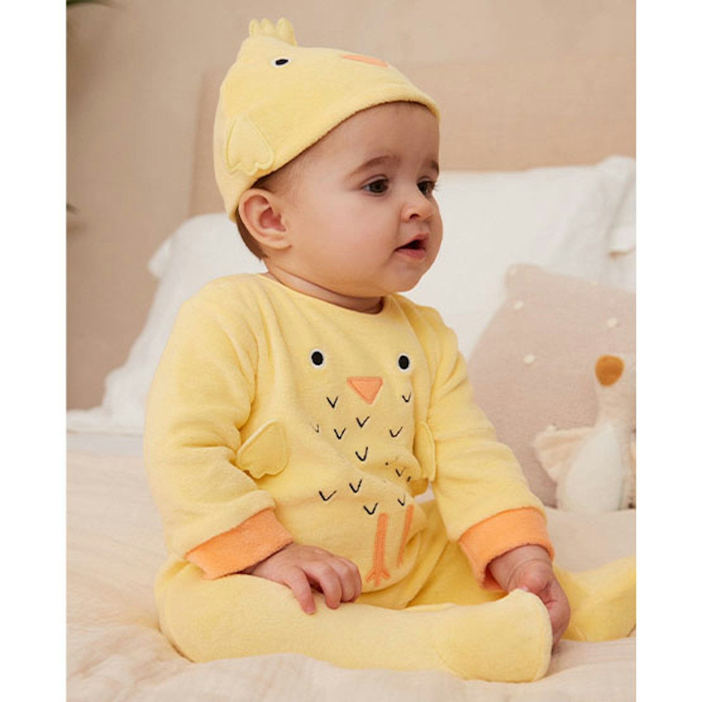 Baby chick pyjamas