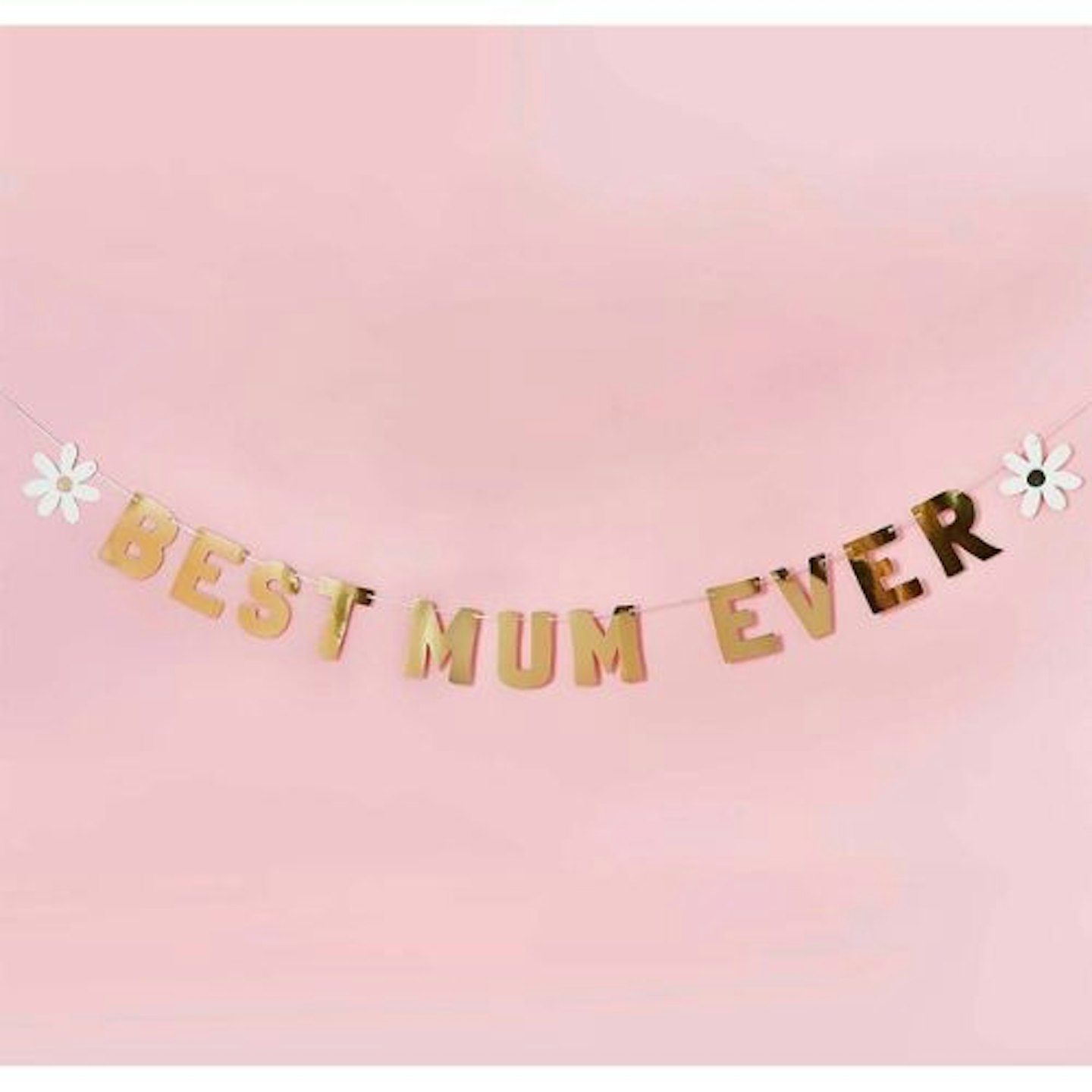 Best Mum Ever Daisy Banner