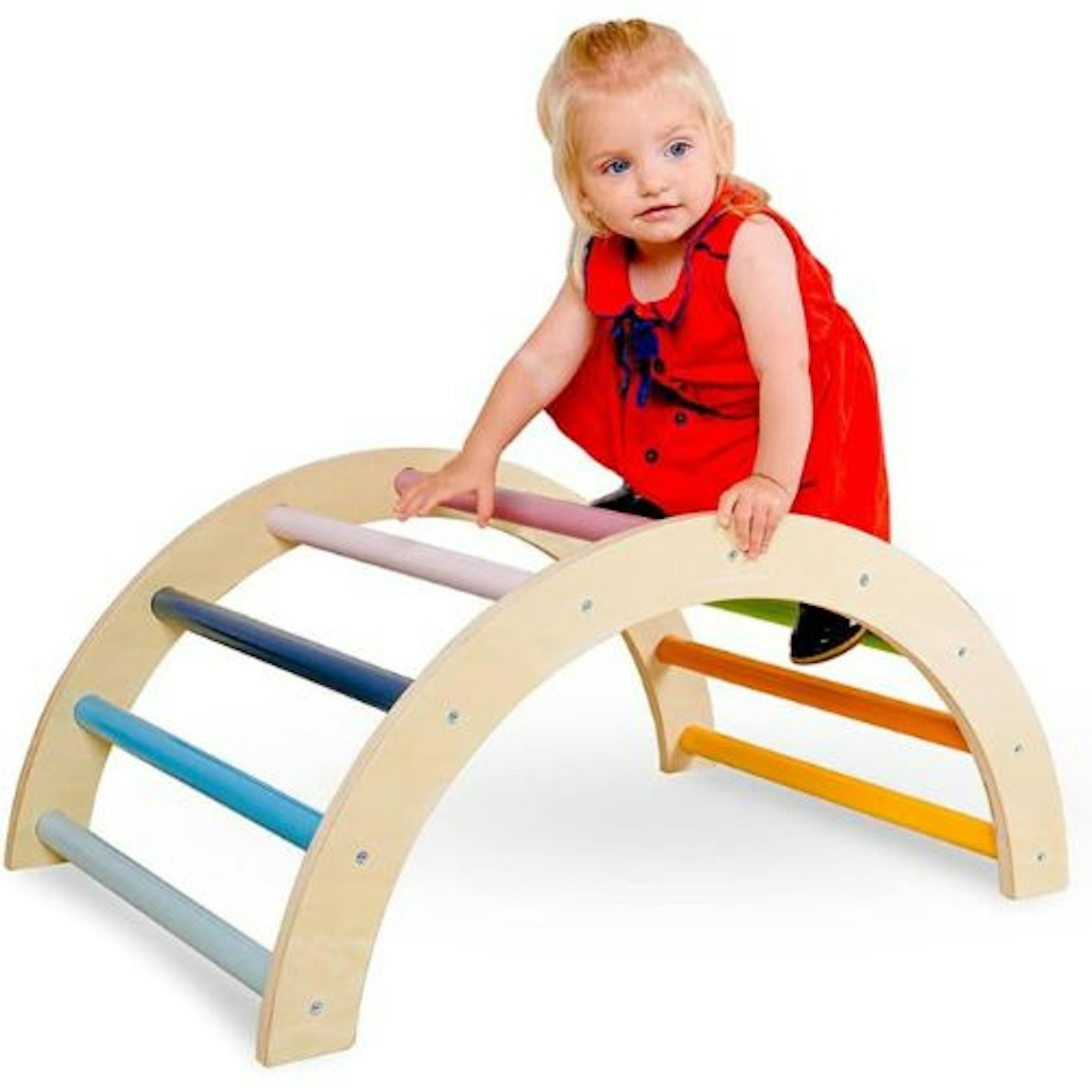 Bigjigs Toys  Wooden Arched Climbing Frame