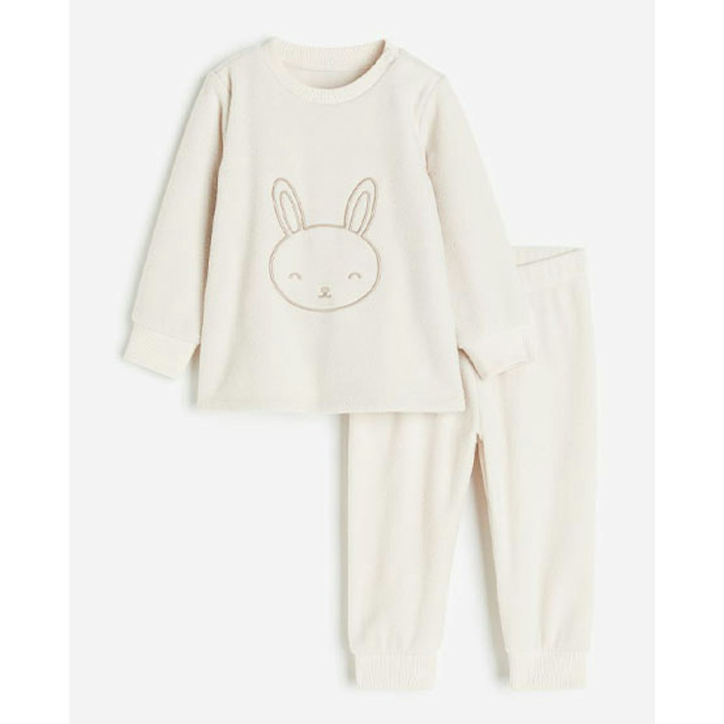 Fleece bunny pyjamas