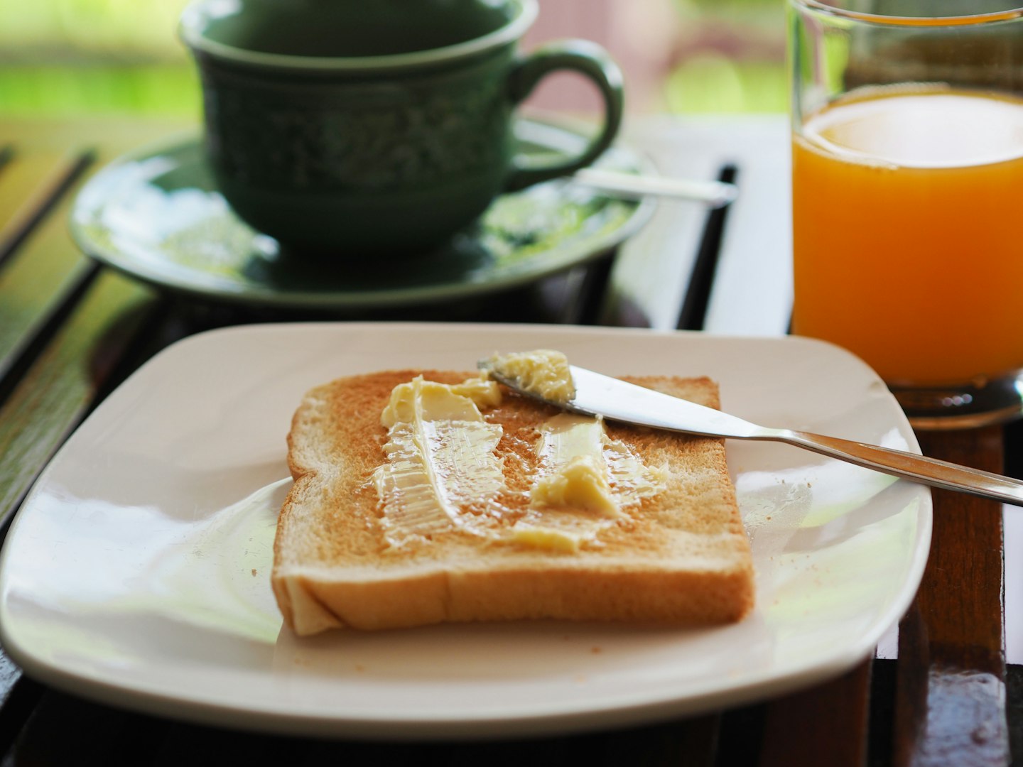 Toast with butter