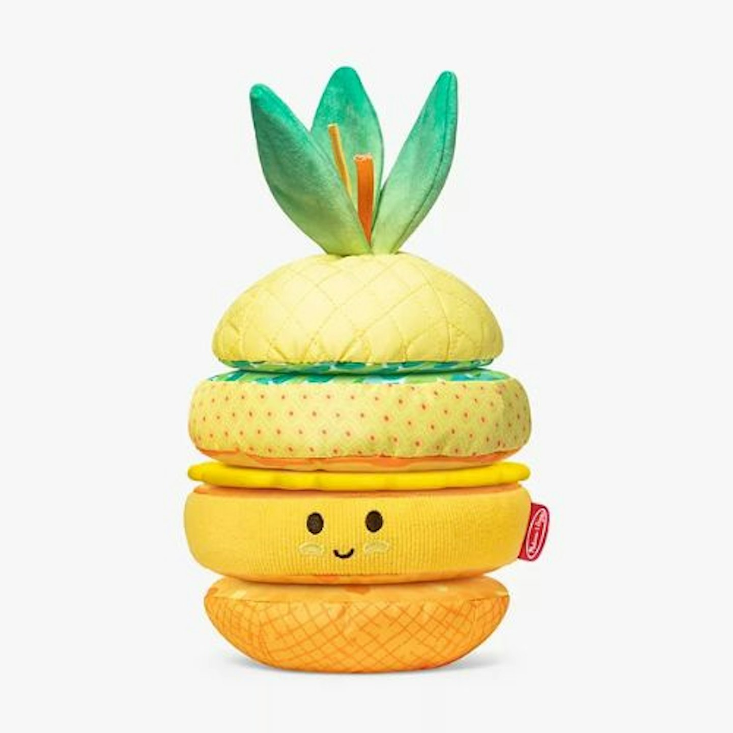 Best stacking toys Melissa & Doug Baby Multi- Sensory Soft Pineapple Stacker Toy