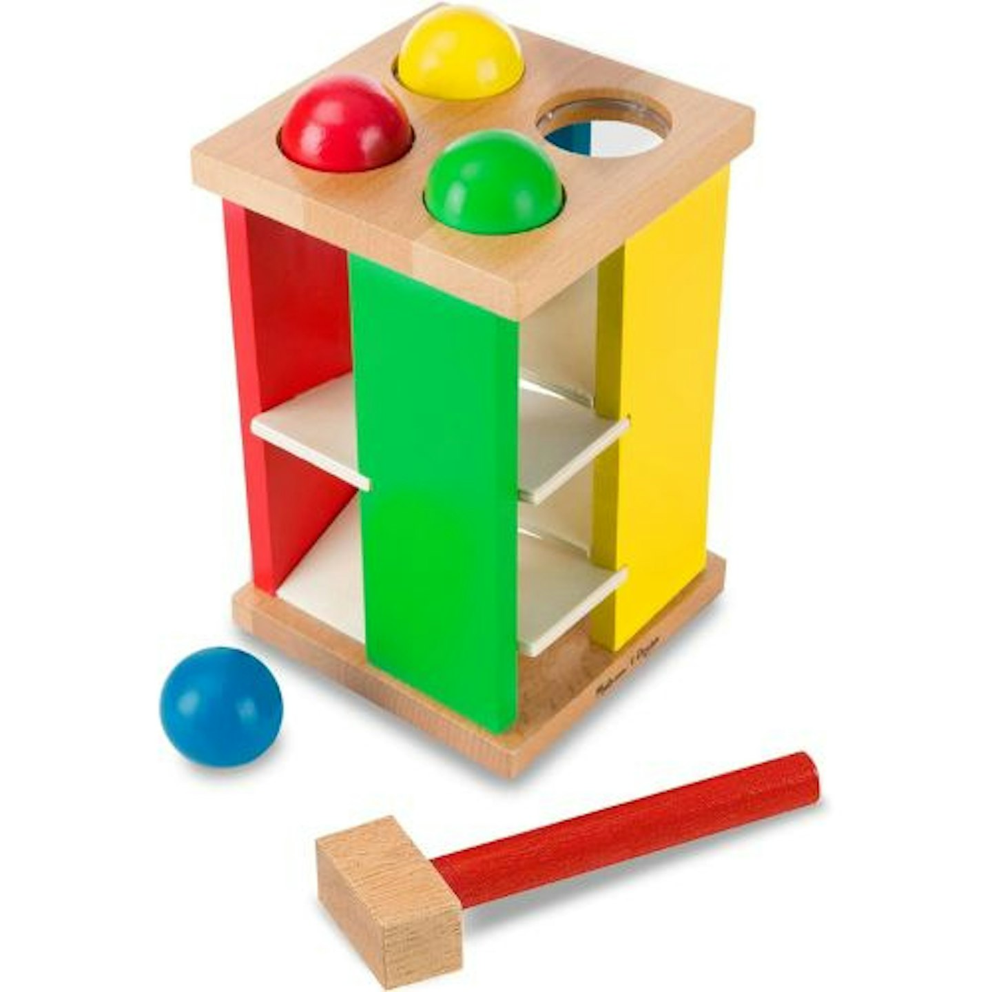 Best Montessori toys Melissa & Doug Pound and Roll Tower