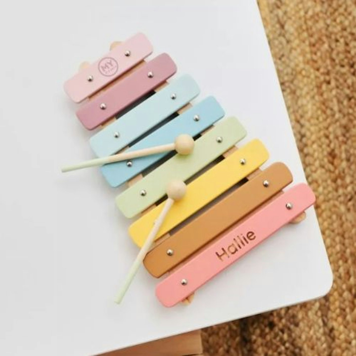 Best Montessori toys Personalised Colourful Xylophone Wooden Toy