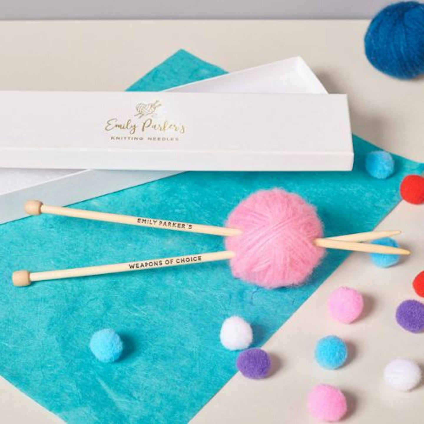 Best gifts for grandma Personalised Knitting Needles With Box