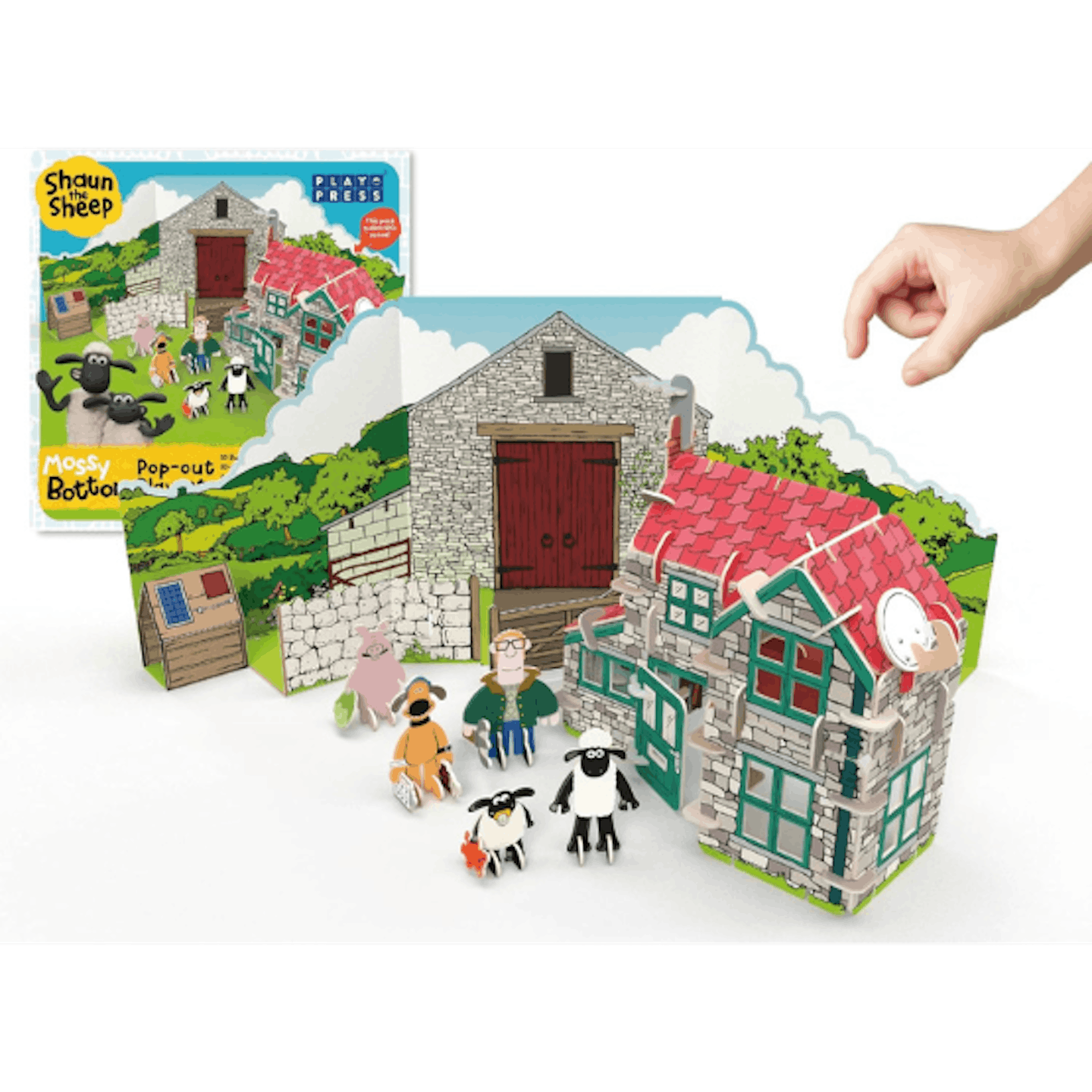 Shaun the Sheep pop out playset