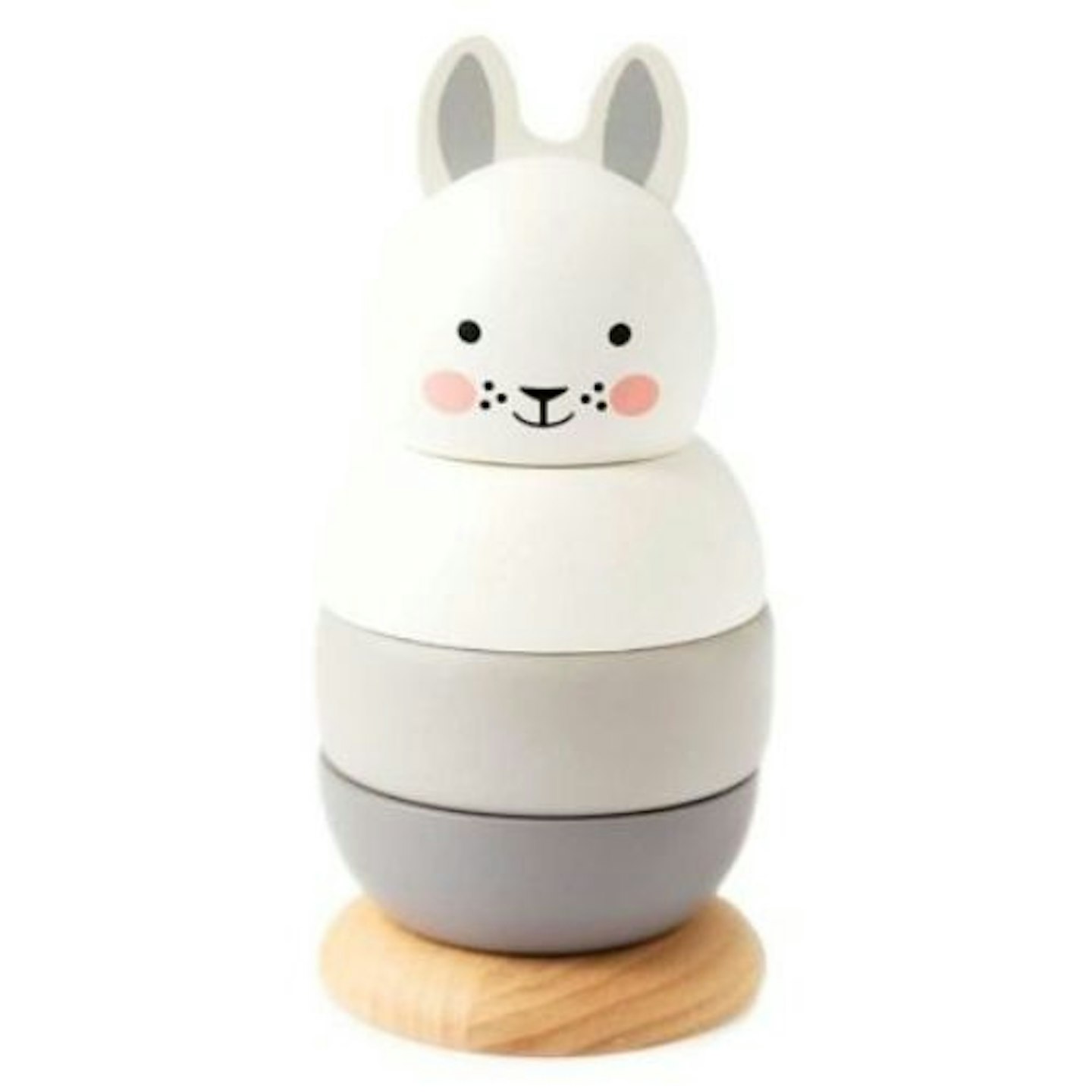 Best stacking toys Rosa & Bo 'Bo Bunny' Wooden Stacking Toy