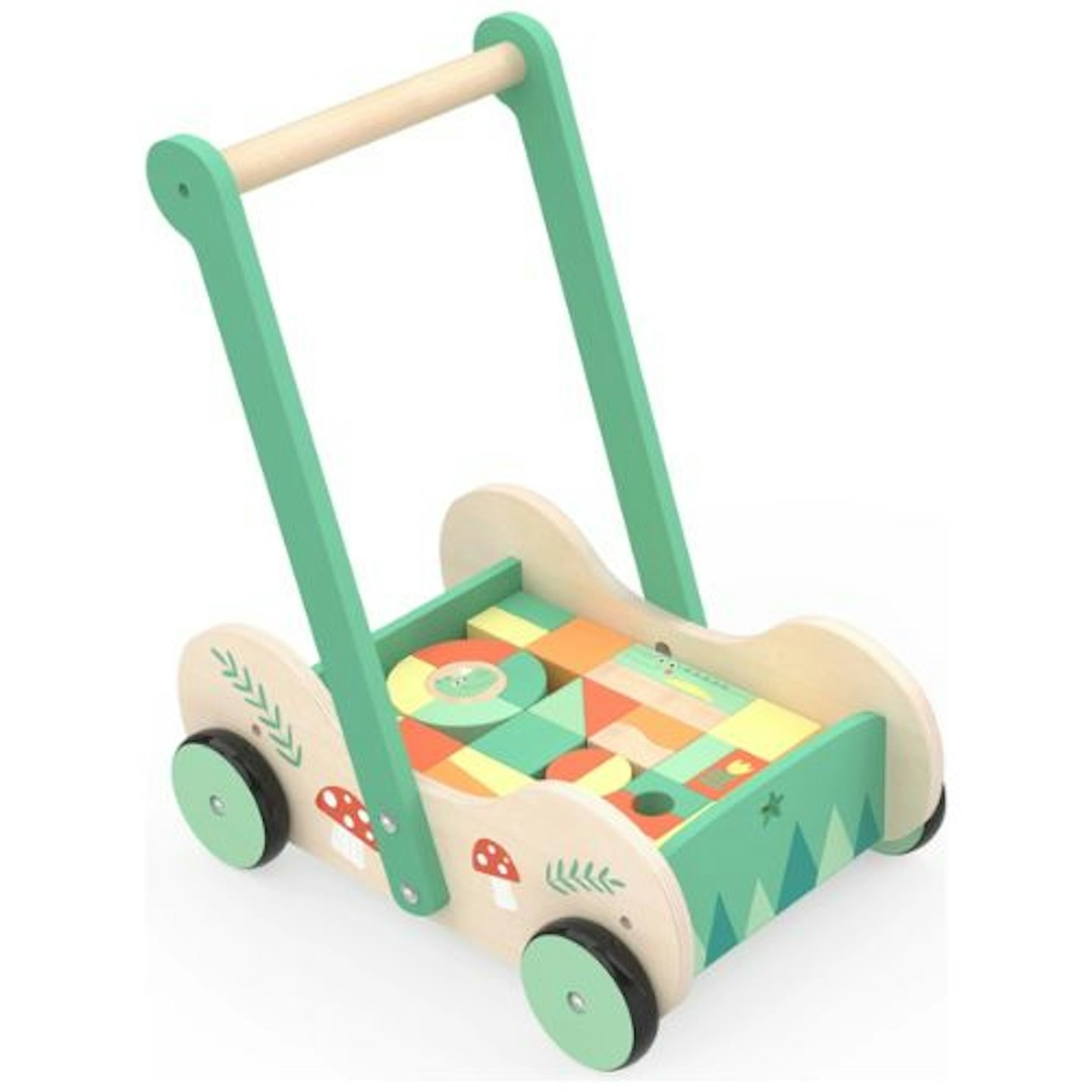 Best Montessori toys Squirrel Play Safari Wooden Baby Steps Walker Set