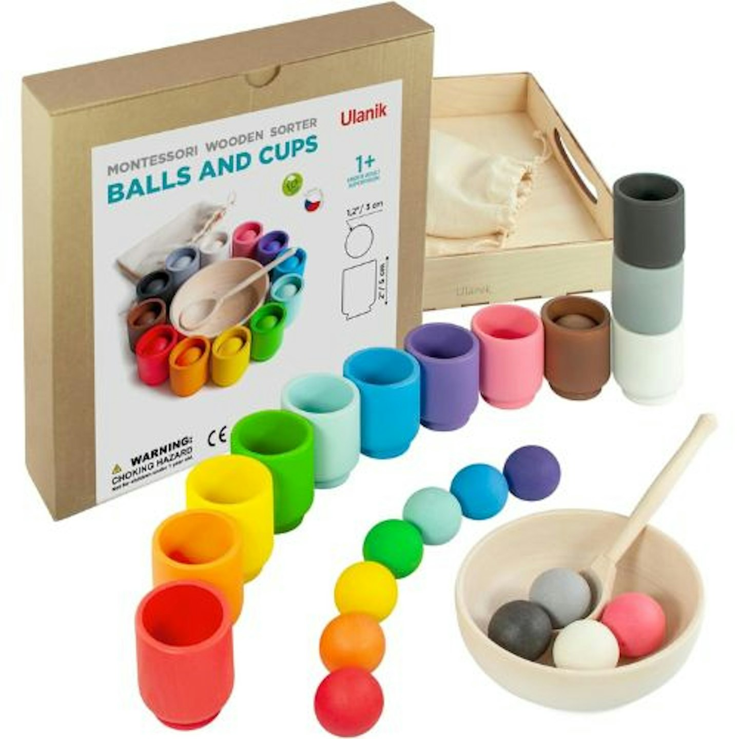 Best Montessori toys Ulanik Balls in Cups