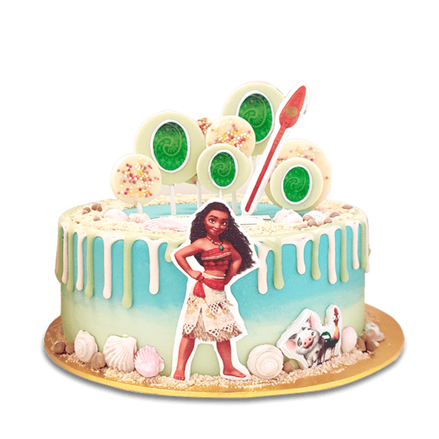 Cake Owls moana birthday cake 