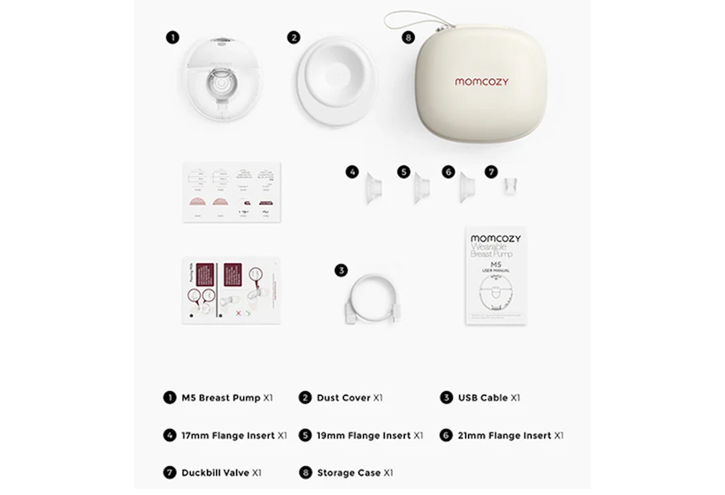Momcozy M5 Breast Pump with Case - baby & kid stuff - by owner