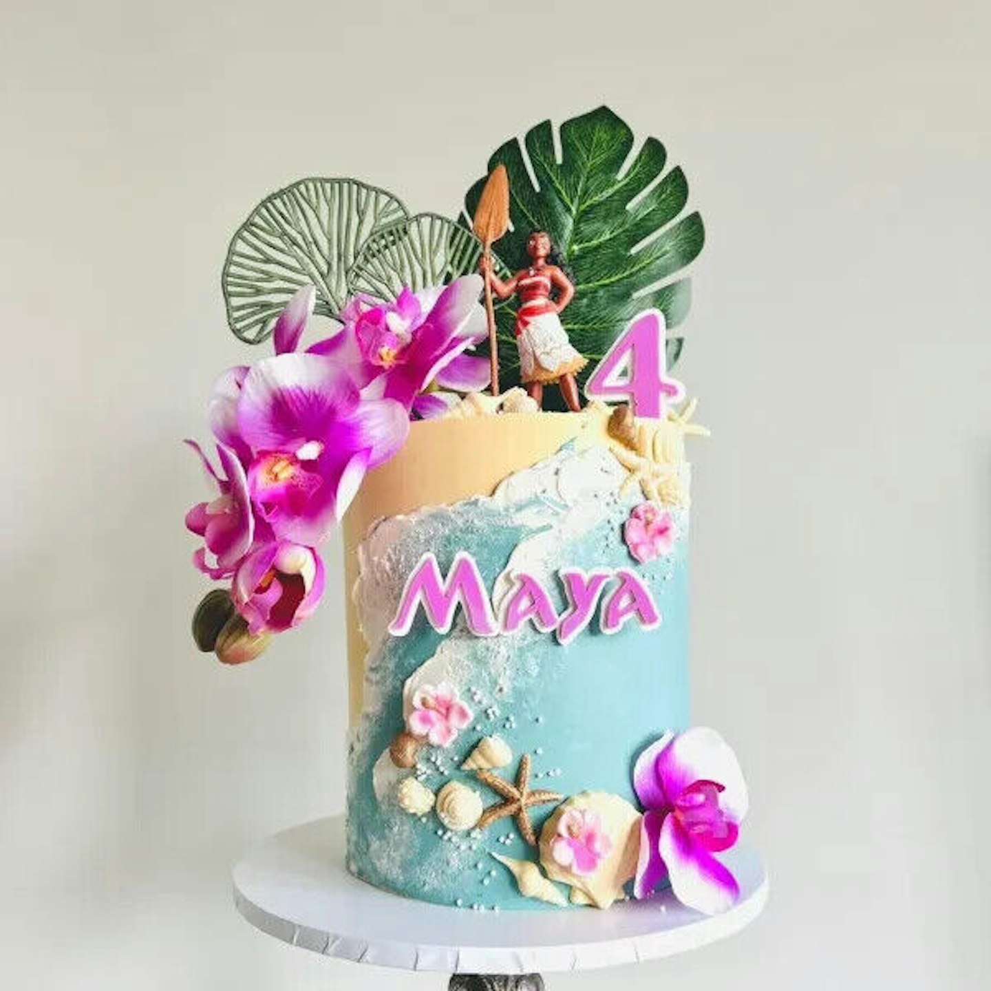 Moana birthday cake