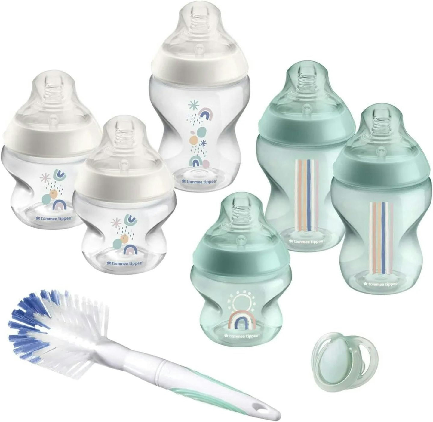 Tommee Tippee Closer to Nature Anti-Colic Baby Bottle Starter Set