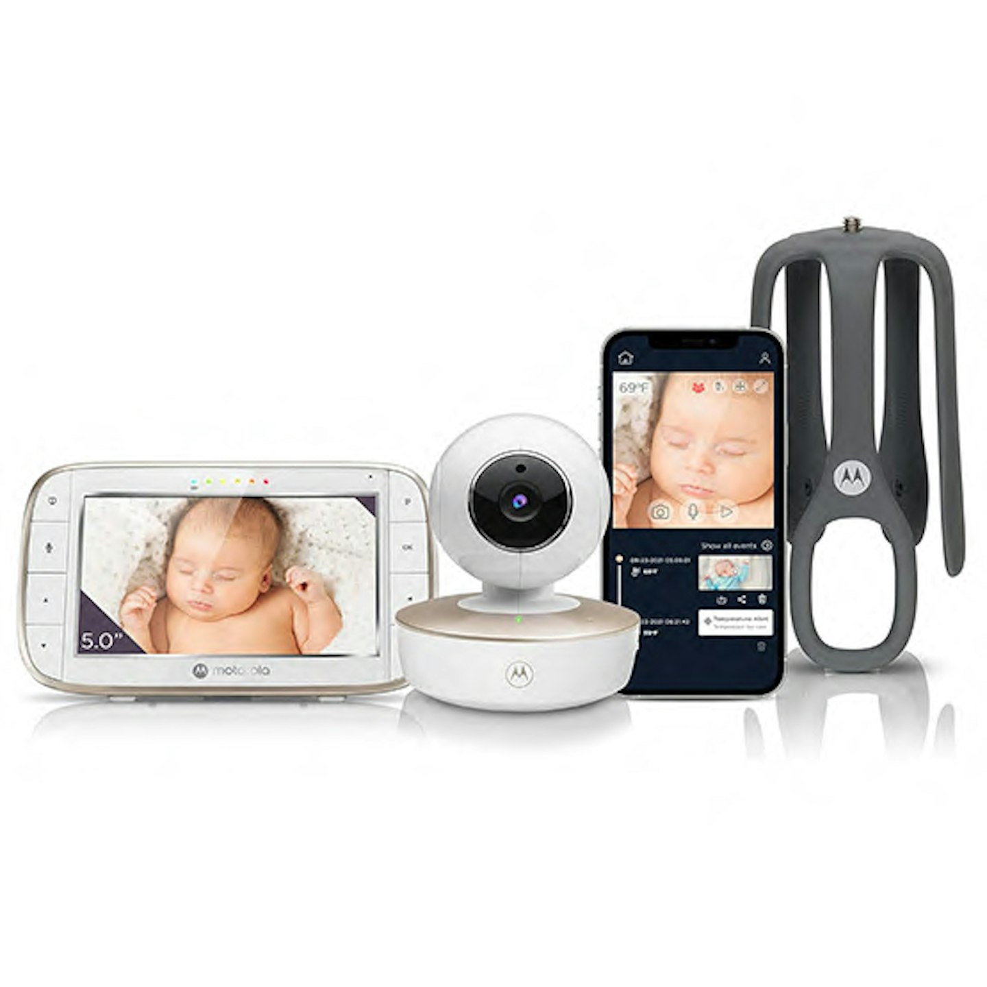Motorola Nursery VM 855 Connected WIFI video baby monitor
