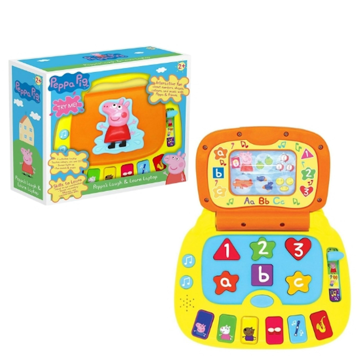 Peppa's Laugh & Learn Toy Laptop for Kids