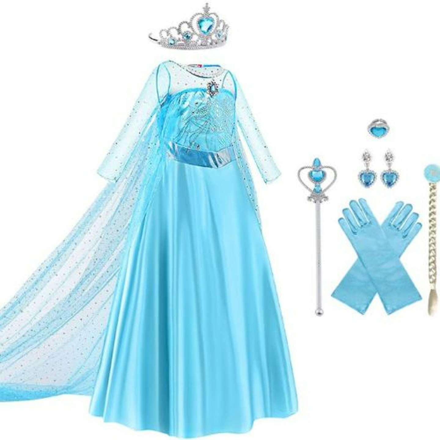 Elsa Dress Princess Costume