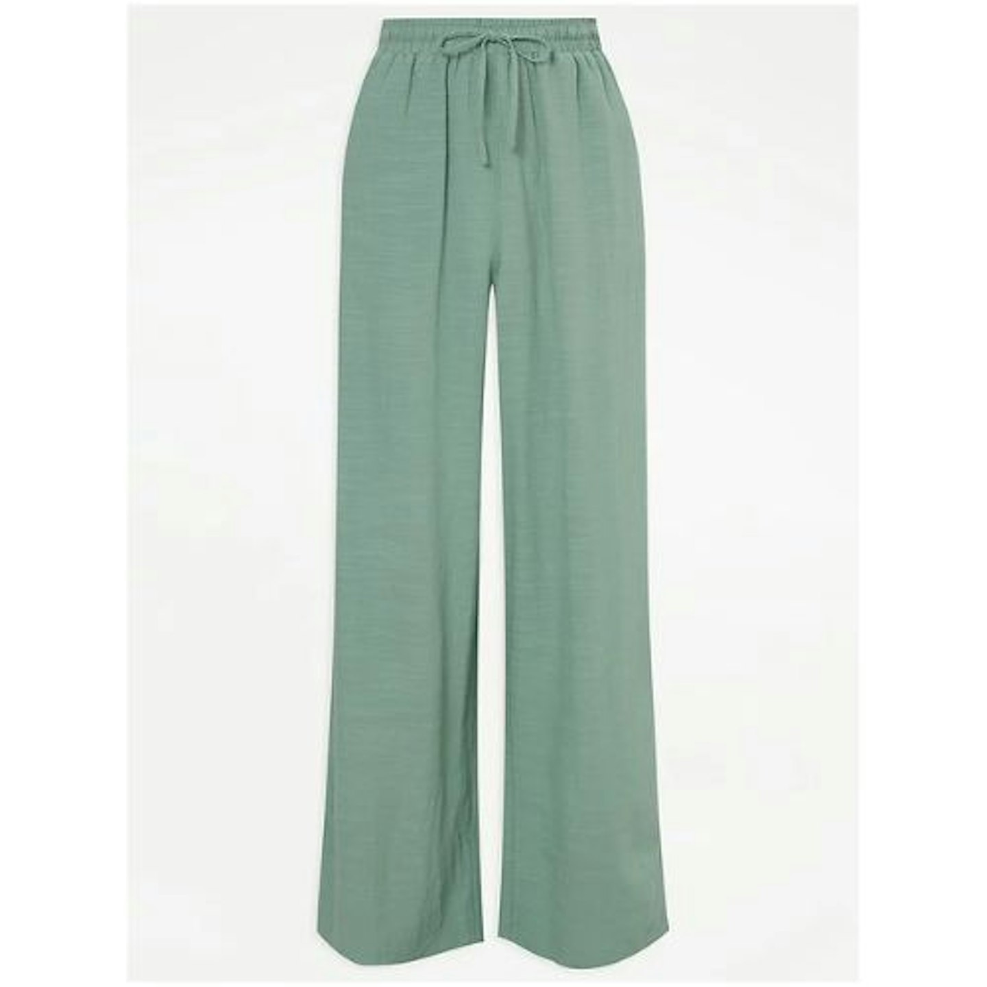 Billie Faiers ASDA Green Linen Look Trousers