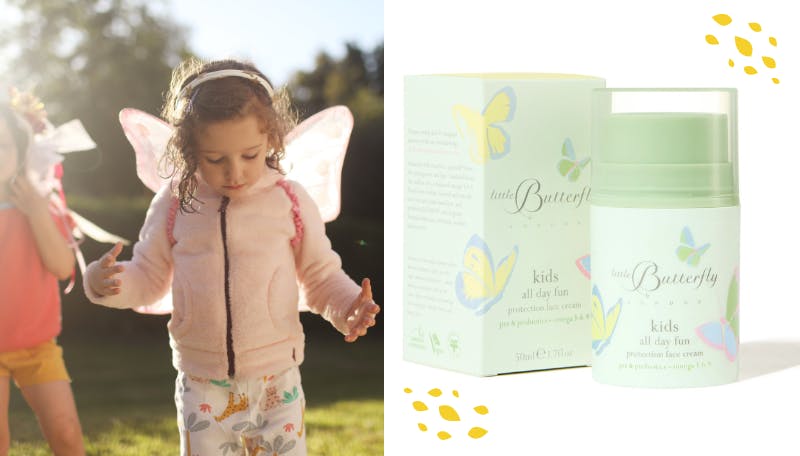 Fun new children's skin care range by Little Butterfly London