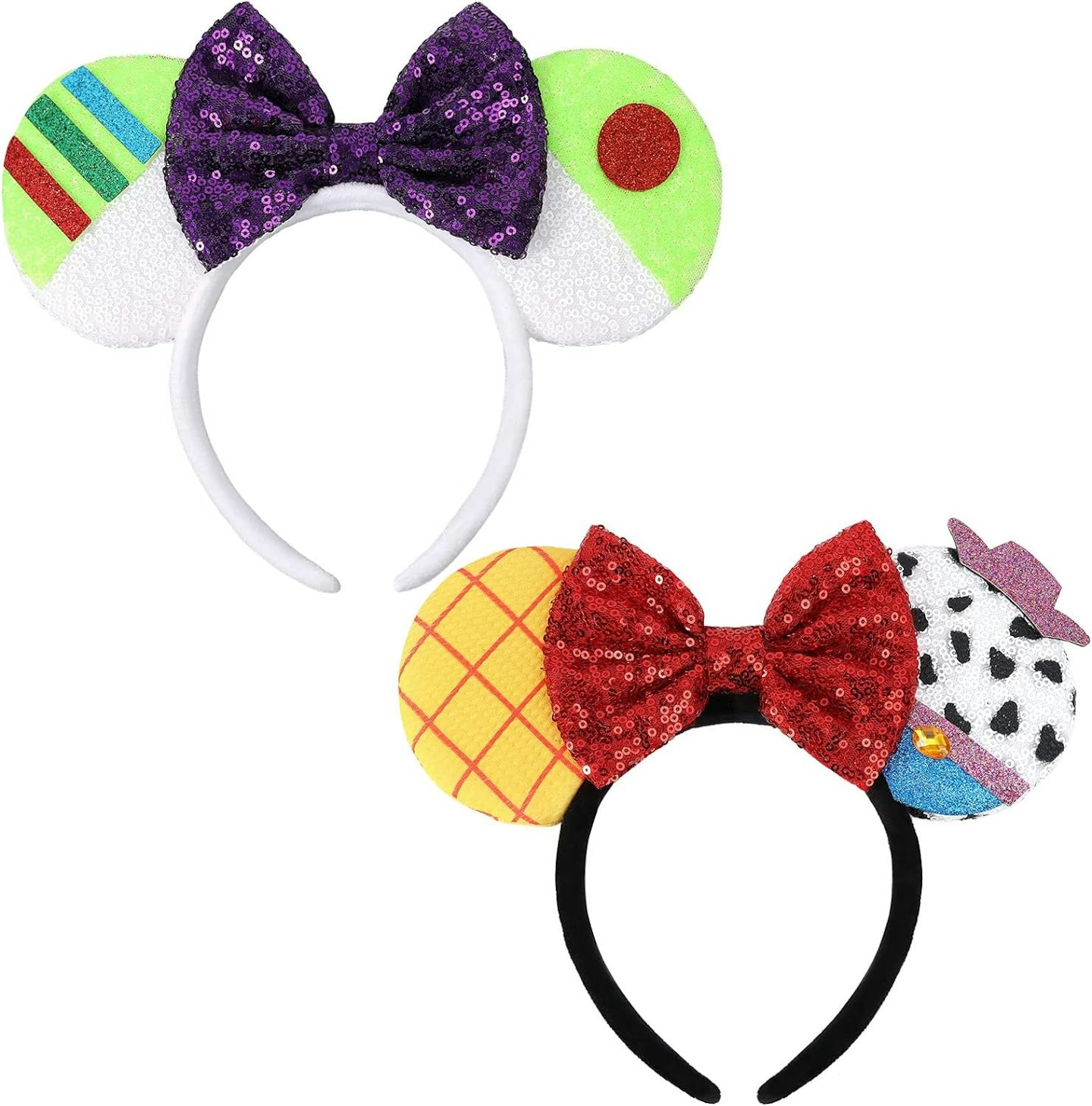 HXPLN 2 PCS Mouse Ears Headbands