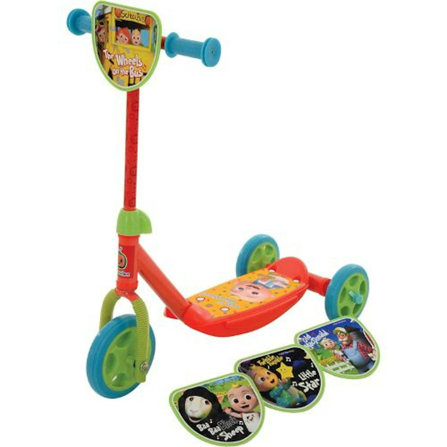 CoComelon Switch It Multi Character Tri Scooter