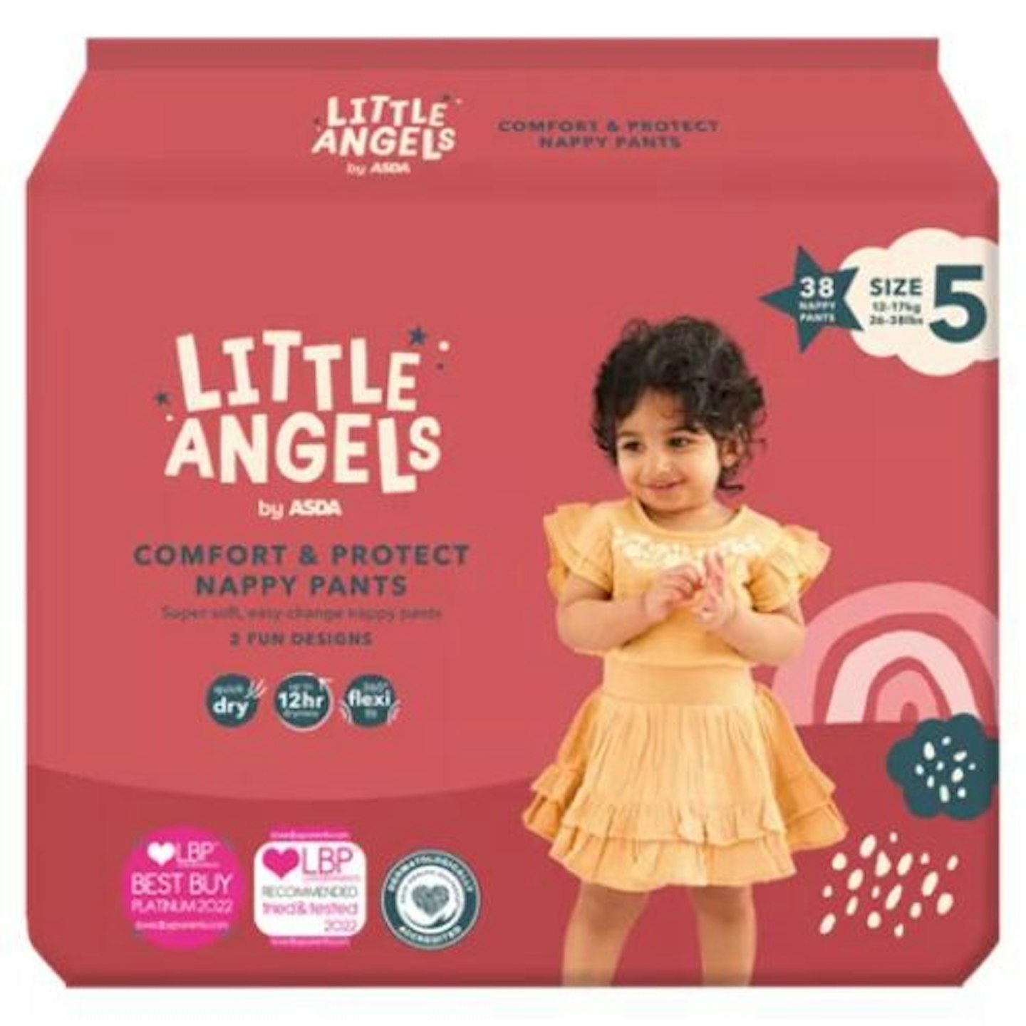 ASDA Little Angels Comfort and Protect Nappies