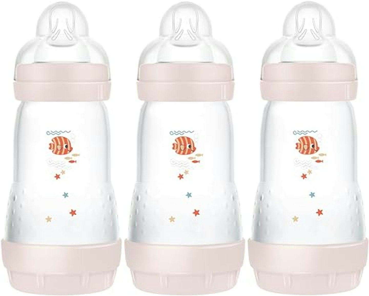 MAM Easy Start Self-Sterilising Anti-Colic Baby Bottle 3 Pack 