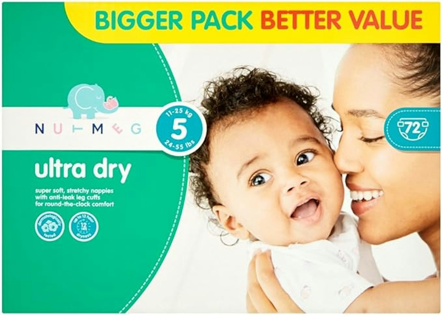 Morrisons Nutmeg Ultra Dry Nappies